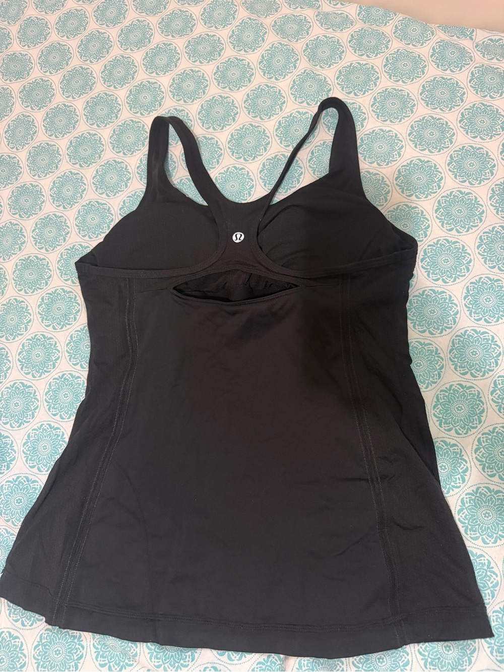 lululemon athletica Black Built-In Bra Camisole Tank
